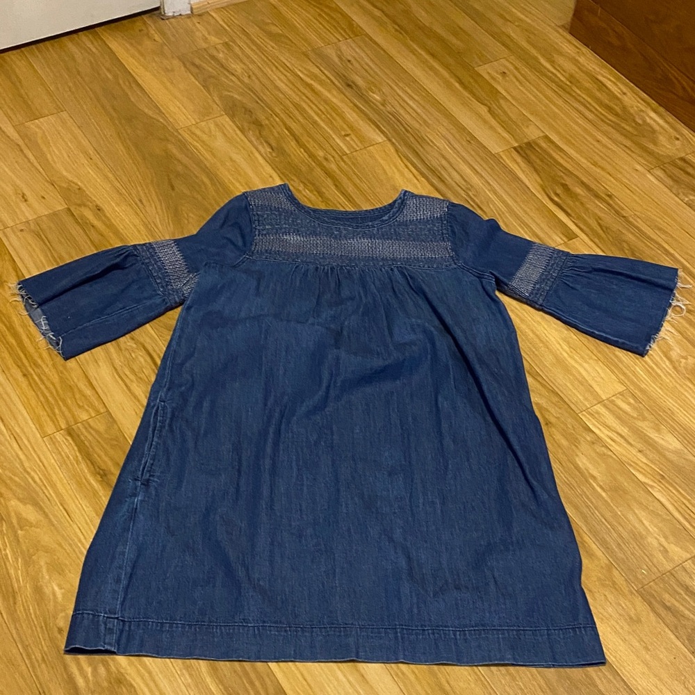 Current/Elliott Denim Blue ladies dress